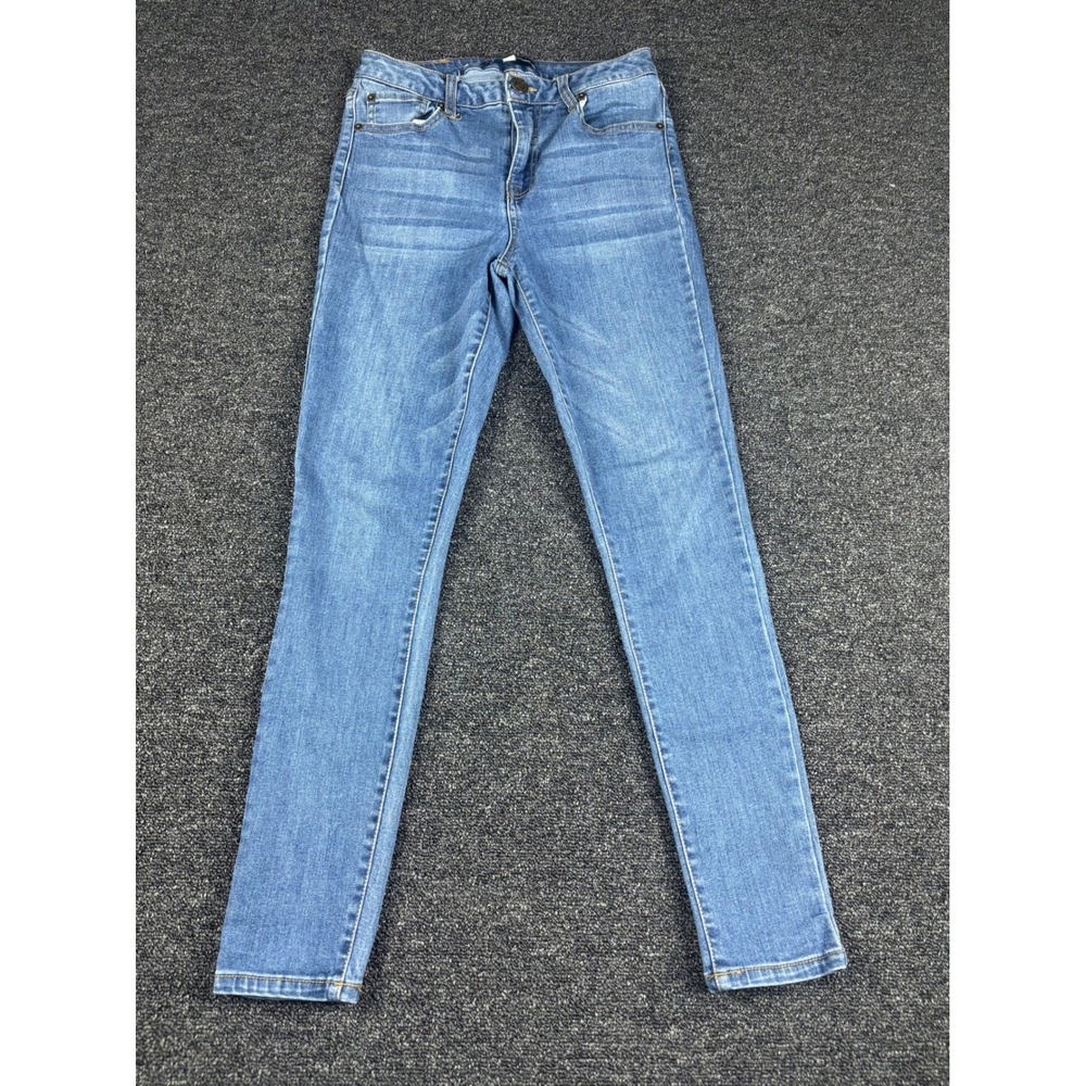 BOOMBOOM JEANS Women's Blue Denim High Rise Skinny Jeans‎ Size 5x27